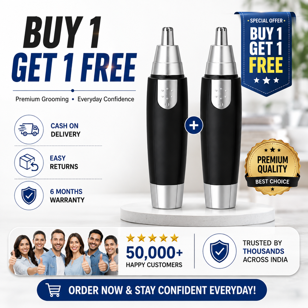 Unisex Nose & Ear Hair Trimmer | Buy 1 Get 1 Free