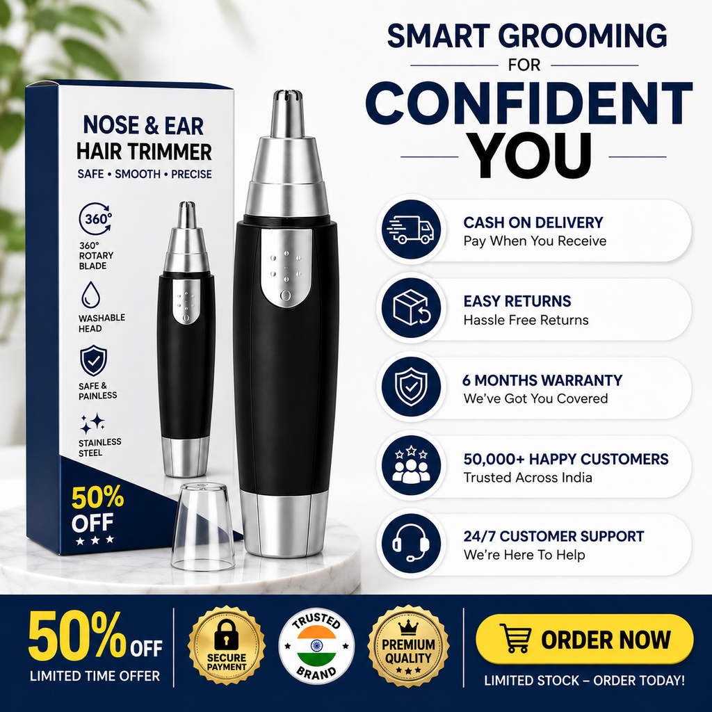 Unisex Nose & Ear Hair Trimmer