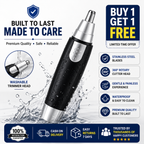 Unisex Nose & Ear Hair Trimmer | Buy 1 Get 1 Free