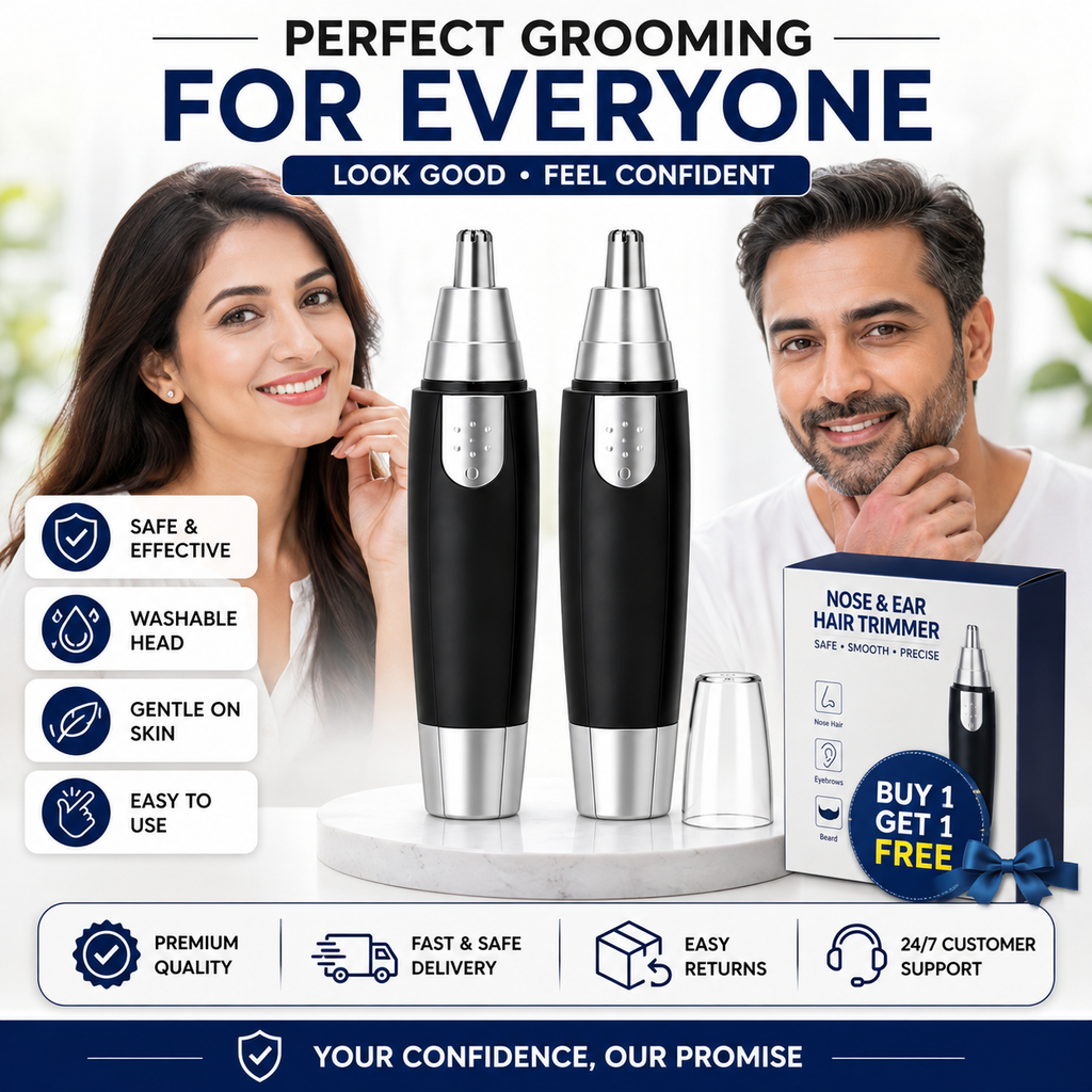 Unisex Nose & Ear Hair Trimmer | Buy 1 Get 1 Free