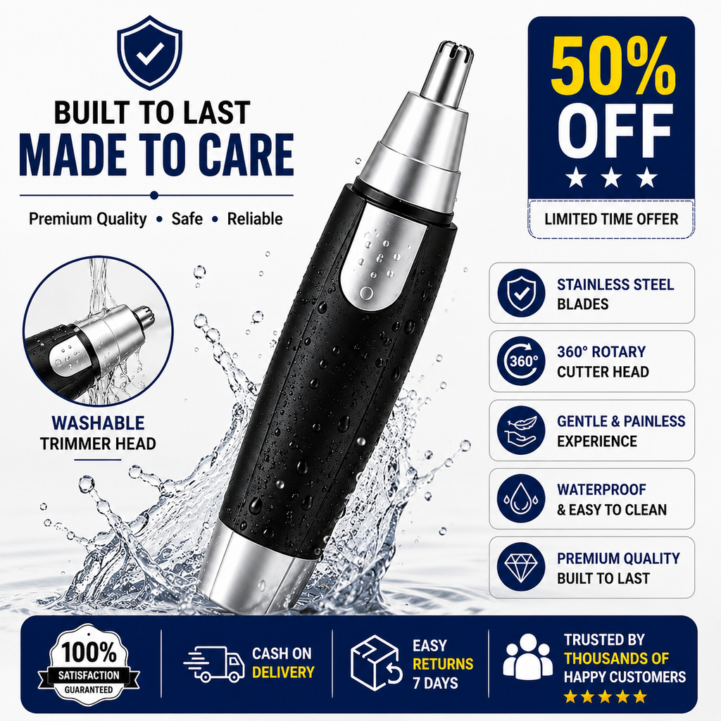 Unisex Nose & Ear Hair Trimmer