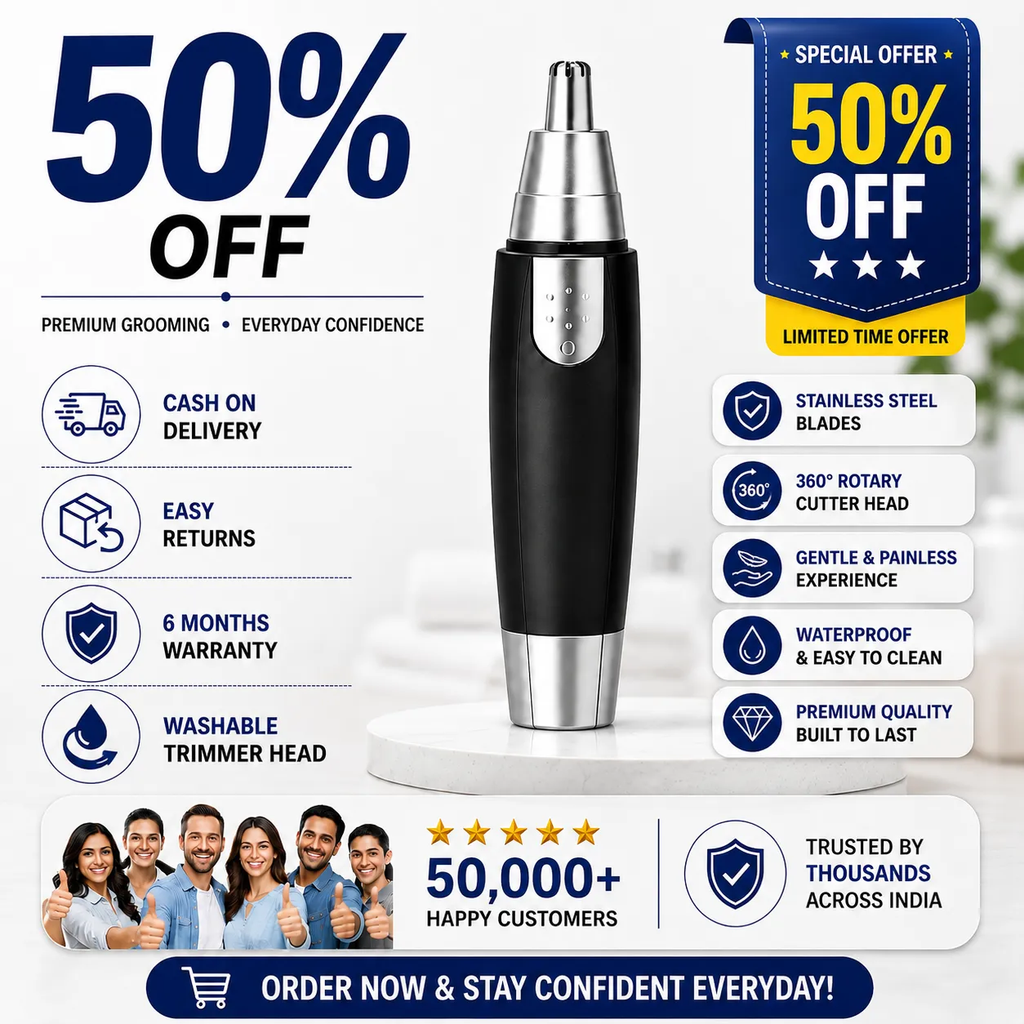 Unisex Nose & Ear Hair Trimmer