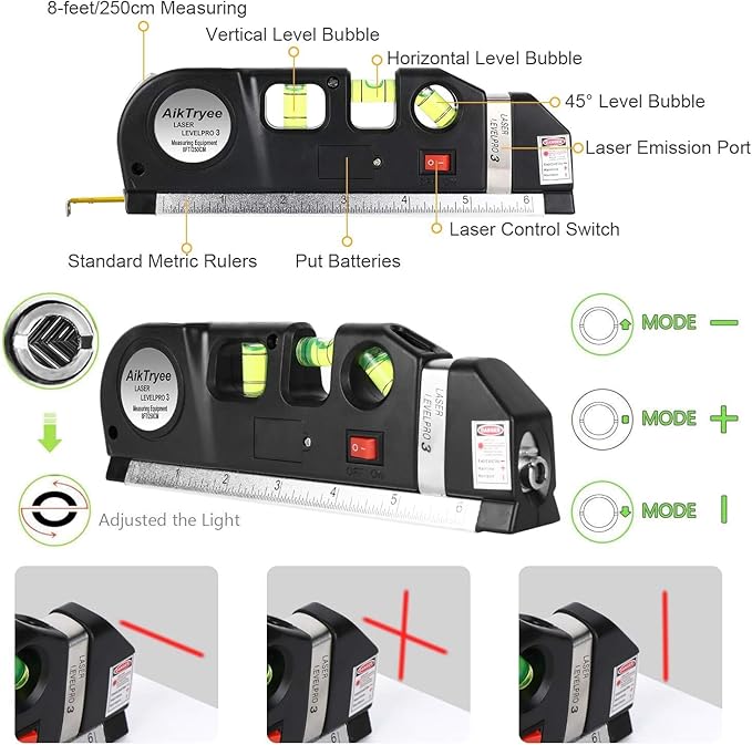 All In One Laser Level Tool