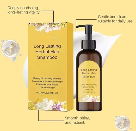 👉 Natural Hair Dye Shampoo – Pack of 2 (100ML Each)