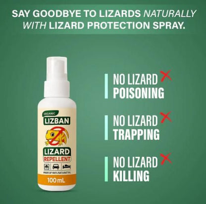 🔥 BUY 1 GET 2 FREE 🔥 Lizard Repellent Spray - Safe, Effective Lizard Protection