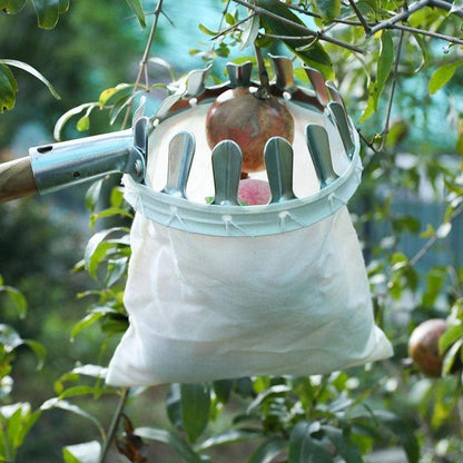 Heavy-Duty Fruit Picker Basket Tool 🍎🌳 – Easily Reach Or Pick Fruits