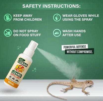 🔥 BUY 1 GET 2 FREE 🔥 Lizard Repellent Spray - Safe, Effective Lizard Protection