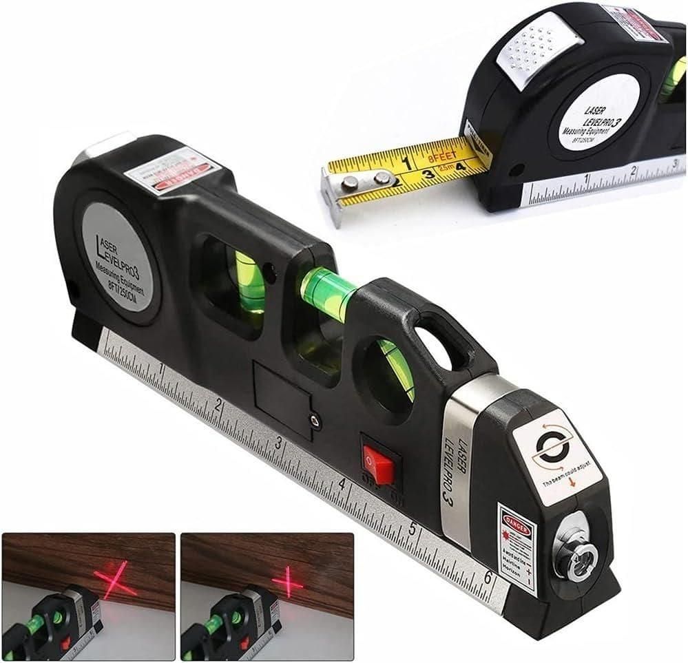 Distance Meter 4-In-1 Level Tape