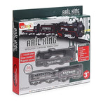 Rechargeable Train Track Set with Smoke, Sound & LED Lights
