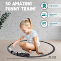 Rechargeable Train Track Set with Smoke, Sound & LED Lights